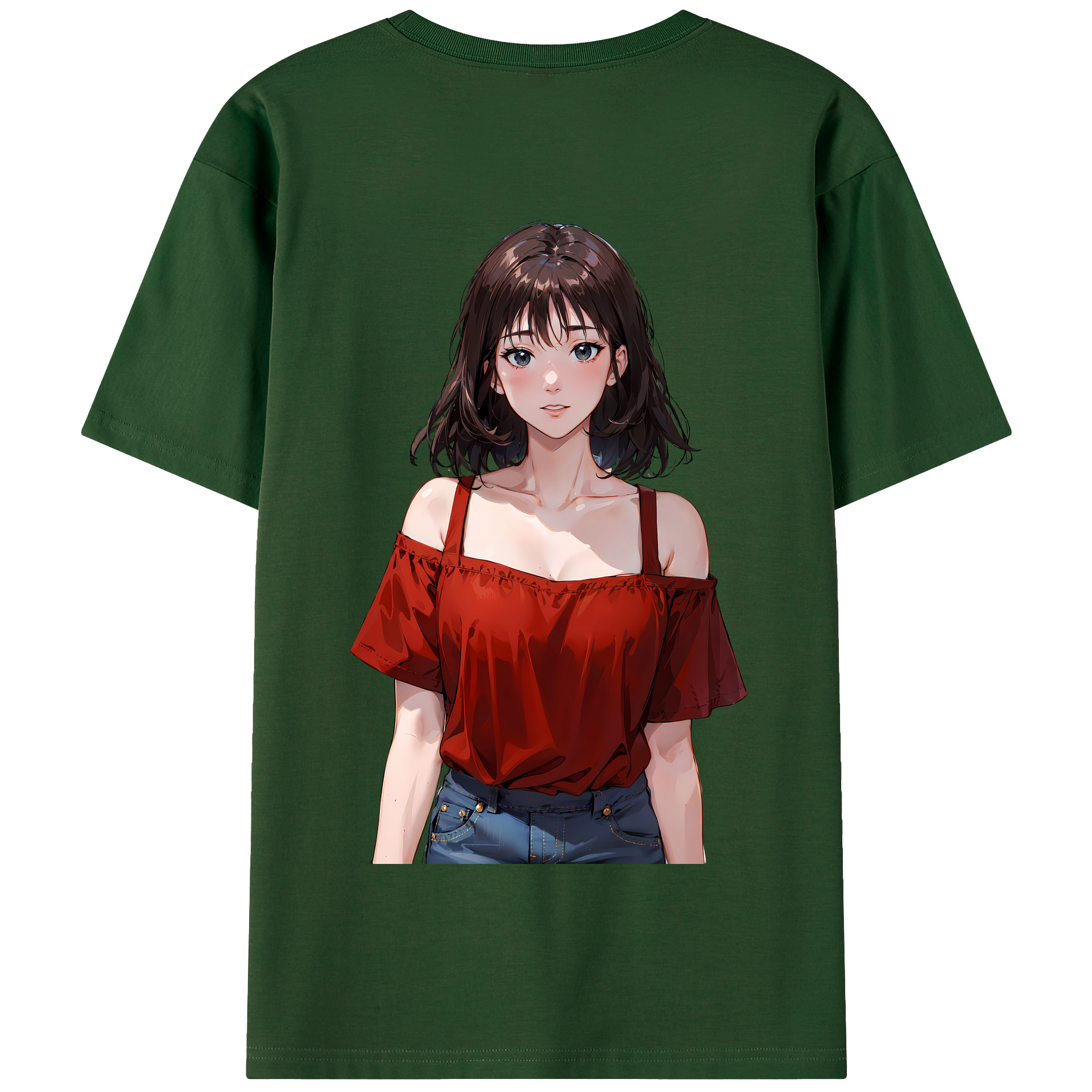SLAM DUNK／スラムダンク 綿100％半袖Tシャツ（背面プリント）